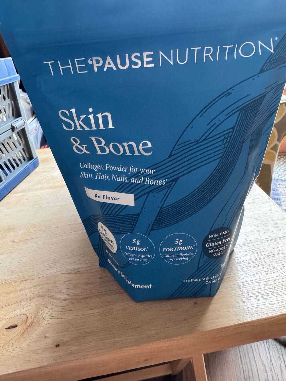 The Pause Nutrition Skin & Bone Collagen Powder Unflavored 6 oz Lot of 4 Sealed. - Picture 2 of 6